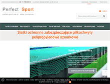 Tablet Screenshot of perfect-sport.com.pl